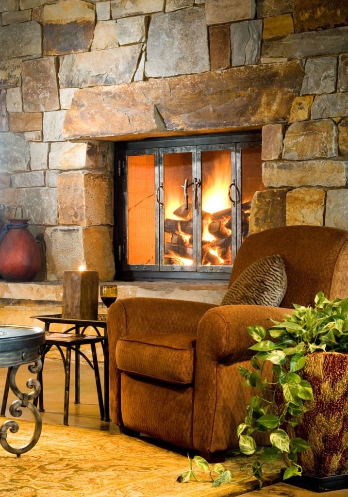 Montana Rockworks Showroom Fireplace