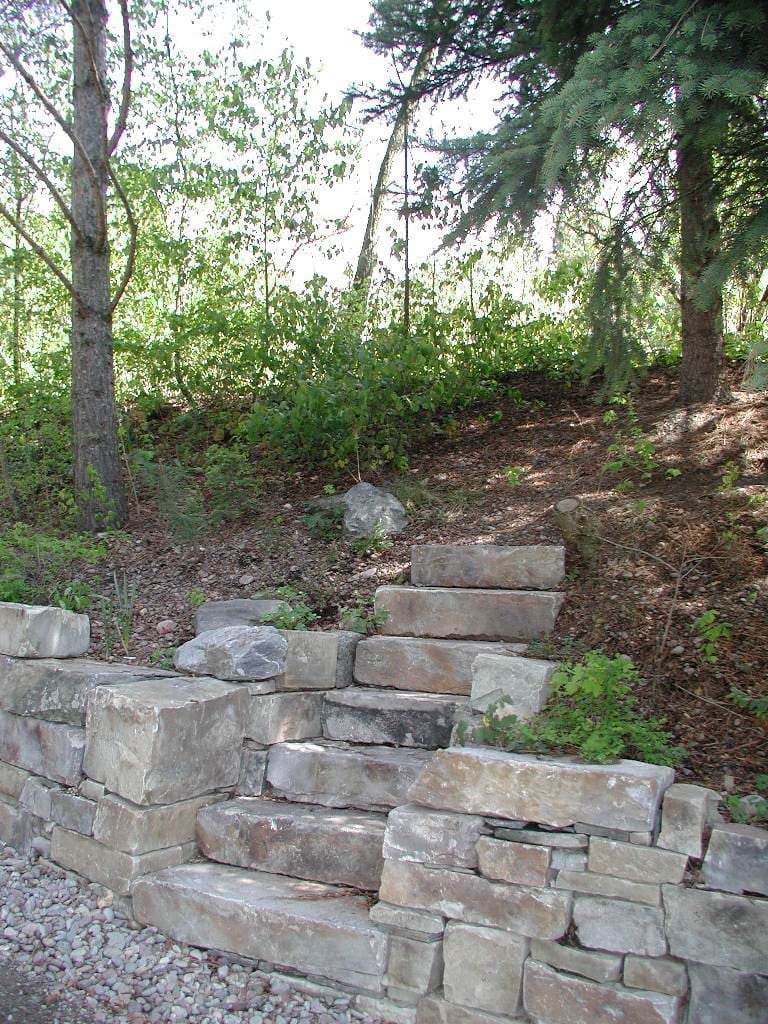 Castle Rock Drystack and Steps