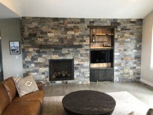 Chief Cliff Thin Veneer fireplace